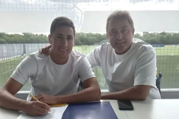 Miguel Merentiel, presentado en Boca: firma, primer entrenamiento y dorsal confirmado