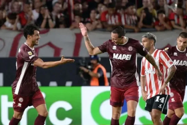 Lanús derrotó a Estudiantes y es el único líder del torneo