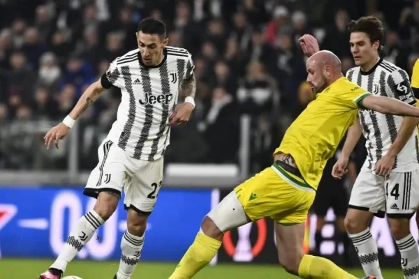 Con Ángel Di María como figura, la Juventus no pudo con Nantes y empató 1-1 en Turín