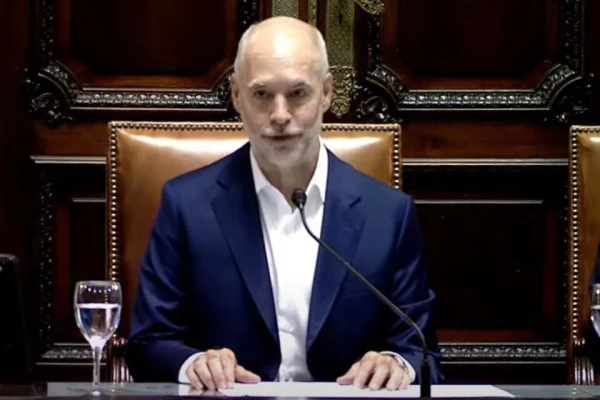 Horacio Rodríguez Larreta habló ante la Legislatura porteña