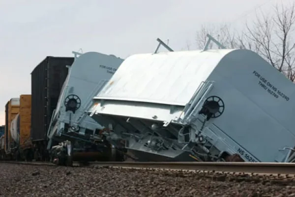 Estados Unidos: se descarriló otro tren de carga en Ohio