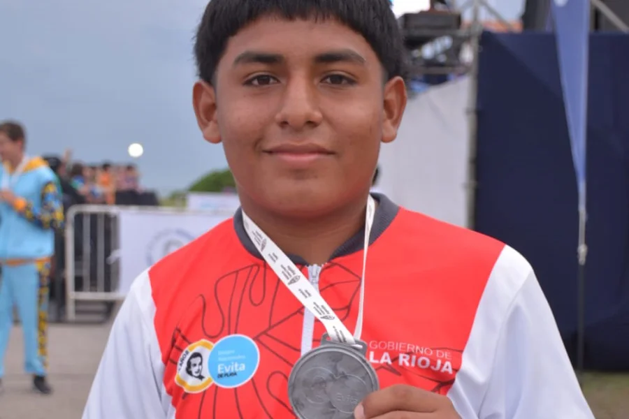 Santiago Tuco medalla de plata