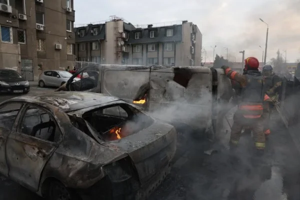 Una ola de misiles causó estragos entre la población civil en Ucrania