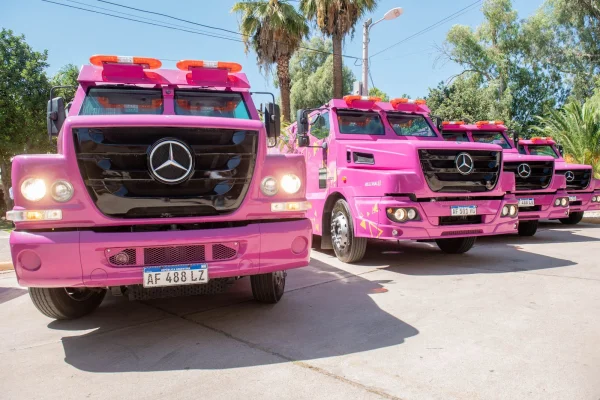 El Banco Rioja incorporó nuevos camiones para el transporte de caudales