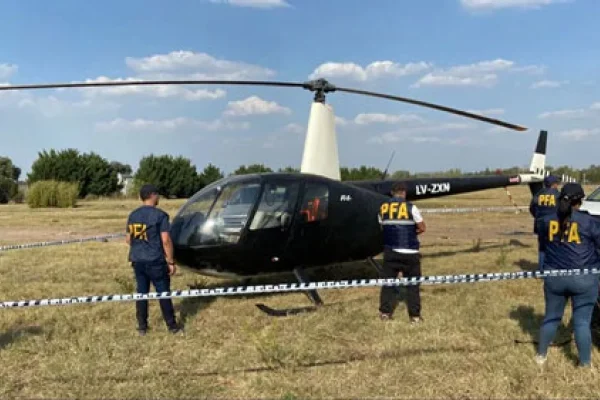 Surrealista: frustraron un intento de fuga en helicóptero del narco rosarino Esteban Alvarado