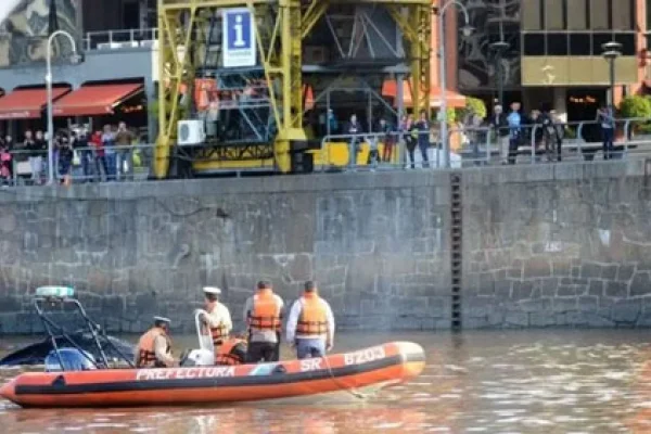 Puerto Madero: hallaron un cuerpo flotando en un dique