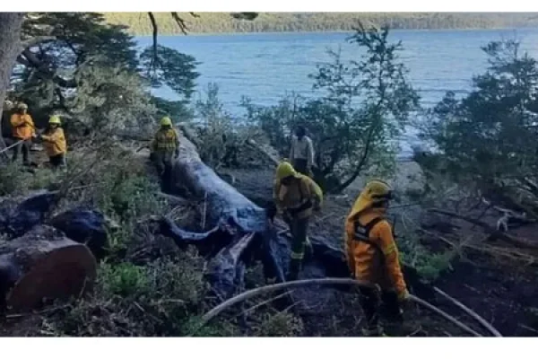 Parque Nacional Lanín: dos narcotraficantes detenidos al provocar un incendio