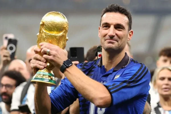 Scaloni fue elegido como el mejor técnico de América