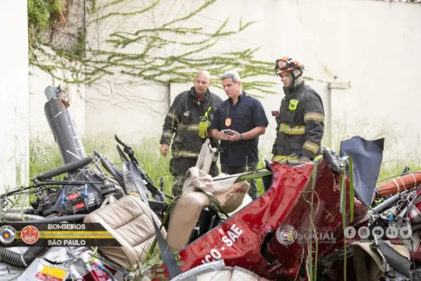 Tragedia en Brasil: cuatro muertos al estrellarse un helicóptero en San Pablo