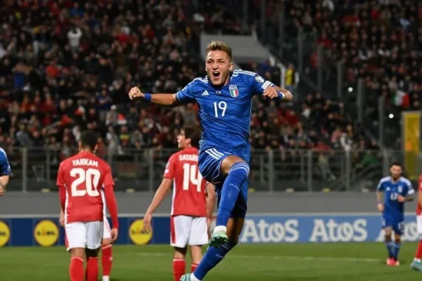 Con un gol de Retegui, Italia venció a Malta