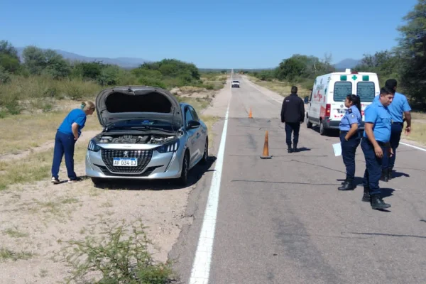 Un conductor fue encontrado muerto en el ingreso a Anjullón