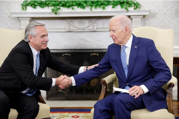 Joe Biden a Alberto Fernández: “Nada está fuera de nuestro alcance si trabajamos juntos”