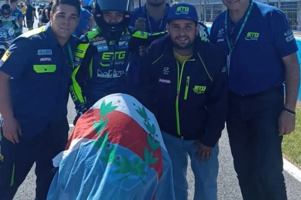 El joven piloto riojano Bautista Farías se ubicó en el puesto 13 en Jérez