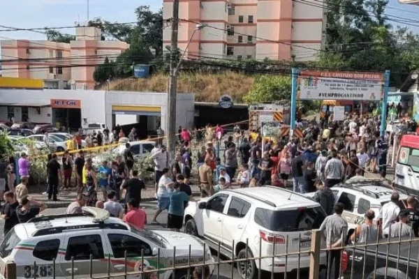 Masacre en jardín de infantes de Brasil: un hombre mató a hachazos a cuatro niños