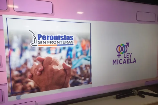 La ley Micaela en la agenda de Peronistas Sin Fronteras
