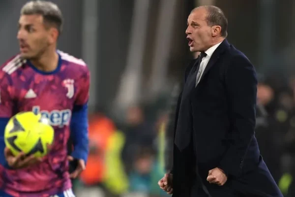 Tensión en Juventus por un cruce entre Paredes y Allegri