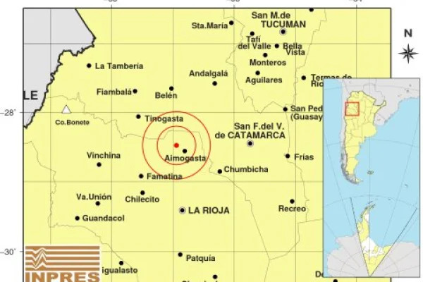 La Rioja registró dos temblores