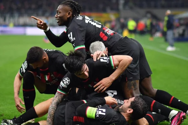 Milan se quedó con el primer duelo ante Napoli en San Siro por la ida de los cuartos