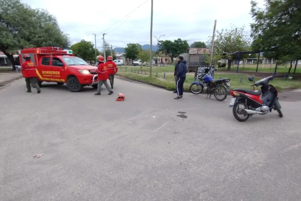 Varios motociclistas con lesiones en siniestros