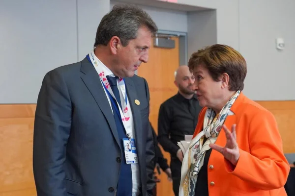 Massa se reunió con Georgieva luego de que el FMI “reconfigurara” acuerdo por el impacto de la sequía