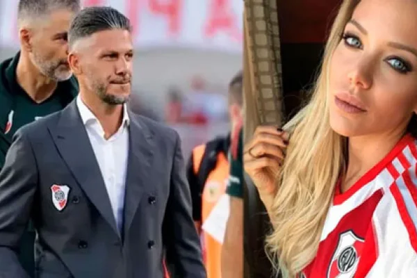 La tremenda reacción de Evangelina Anderson al buen momento de Martín Demichelis al frente de River Plate.