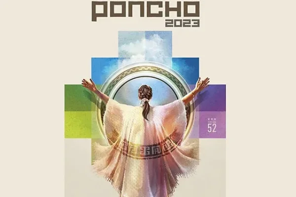 Dieron a conocer la imagen oficial del Poncho 2023