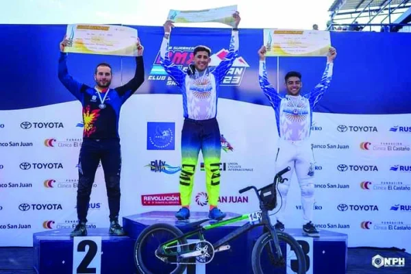 BMX: Exequiel Torres se llevó el triunfo  en el Sudamericano en San Juan