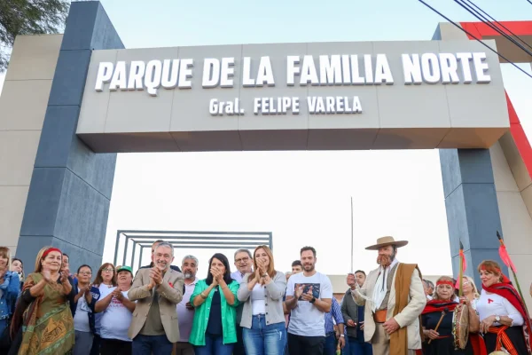 El Parque Norte “Felipe Varela” es una realidad en la Capital