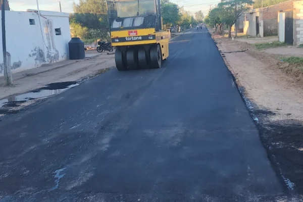 Avanza plan de asfaltado en General Ortiz de Ocampo