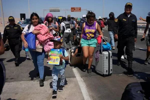 Venezolanos en Perú pidieron un corredor humanitario regional para los migrantes