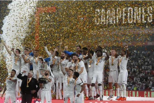 Real Madrid se coronó campeón de la Copa del Rey tras nueve años