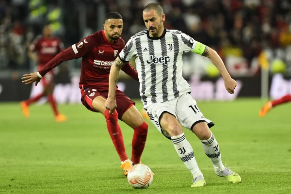 En el epílogo, el Sevilla de los argentinos empató con Juventus en la ida de las semis