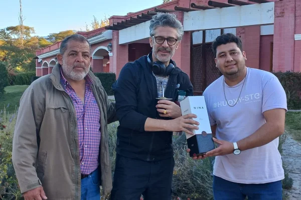 El actor Leonardo Sbaraglia  visitó lugares turísticos de la Costa Riojana