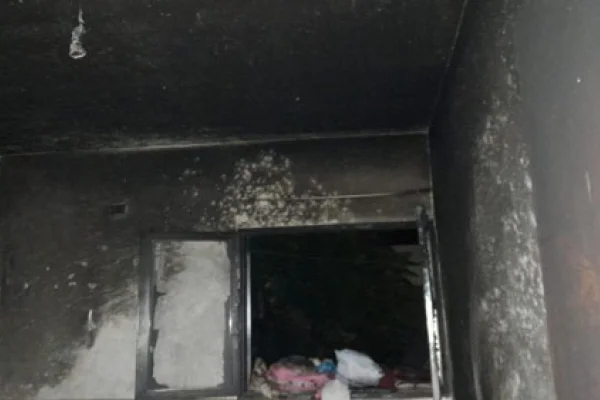 Incendio dejó daños materiales en Chepes