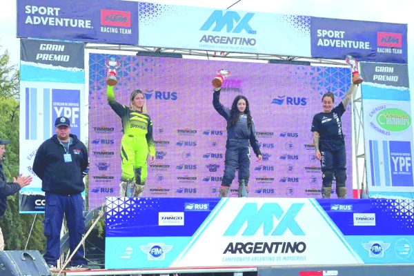 Guadalupe Luna ganó en su  categoría y festejó en La Pampa