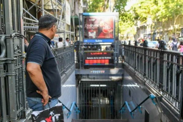 Buenos Aires: una nueva jornada de paro afectará a las seis líneas de subte