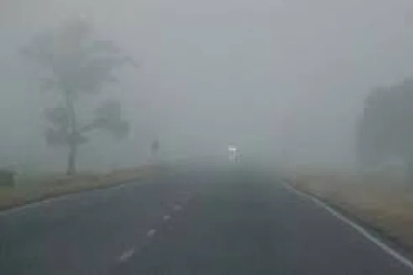 Recomiendan circular con precaución por la intensa neblina en algunos departamentos de la provincia