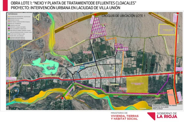 Anuncian para Villa Unión un proyecto de $1500 millones
