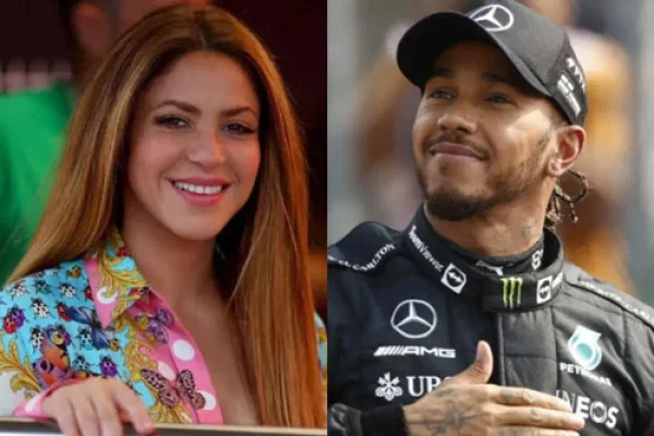 Crecen los rumores de romance entre Shakira y Lewis Hamilton