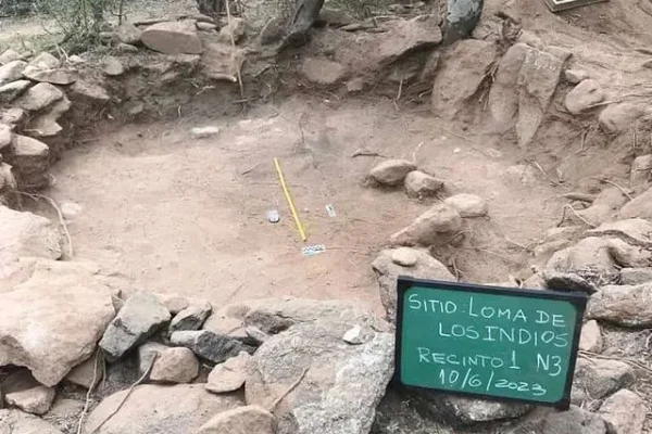 Empezaron las excavaciones en Loma de los Indios