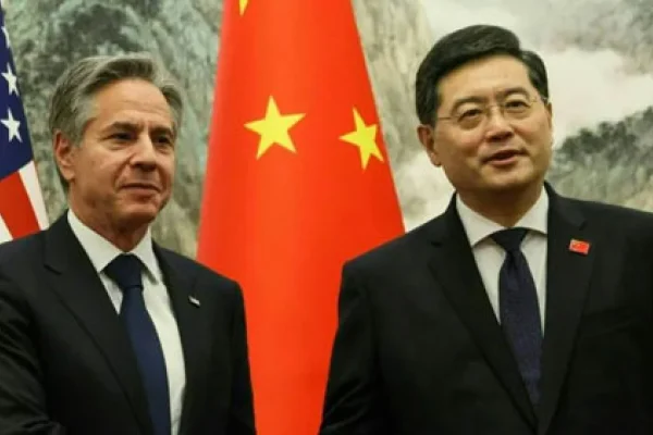 Los cancilleres de Estados Unidos y China se reunieron en Beijing