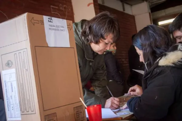 Finalizó la votación en Chaco y los primeros resultados estarían a las 21