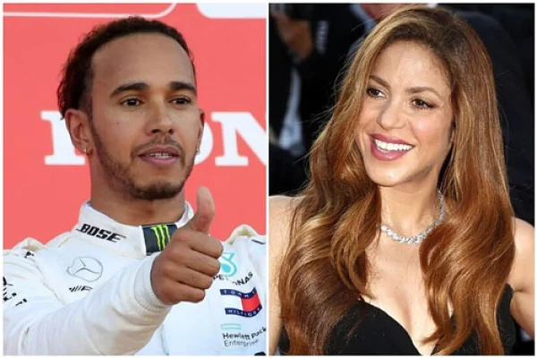 Giro inesperado en la incipiente relación entre Hamilton y Shakira