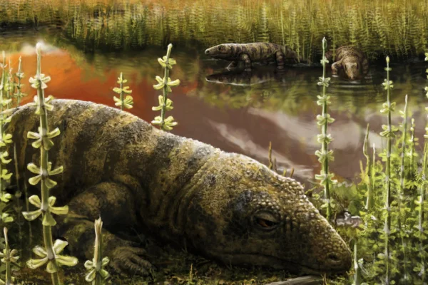 Hallaron en España una nueva especie de reptil que vivió antes de los dinosaurios