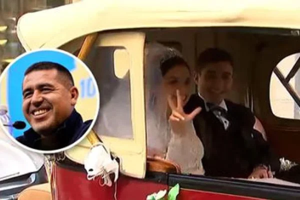 Una pareja celebró su casamiento en el mismo hotel donde se reunieron los invitados de Riquelme: la reacción de los novios cuando se enteraron