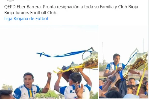 El mundo del fútbol expresó su dolor por la muerte de Ever Barrera