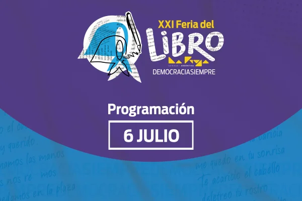 Programa de la Feria del Libro 2023 para hoy: 6 de julio
