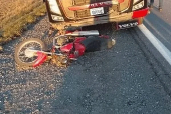  Motociclista perdió la vida en un siniestro vial en Chumbicha