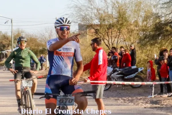 El ciclista Dylan Ramírez de Ulapes conquistó el 2do Lugar en el Circuito Sanluiseño- Ciudad de La Toma