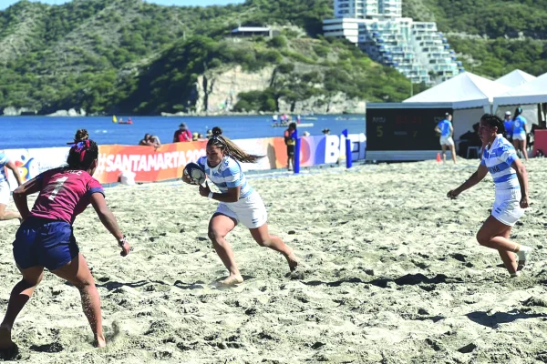 Las Yaguaretés debutaron en los Juegos Sudamericanos de Playa